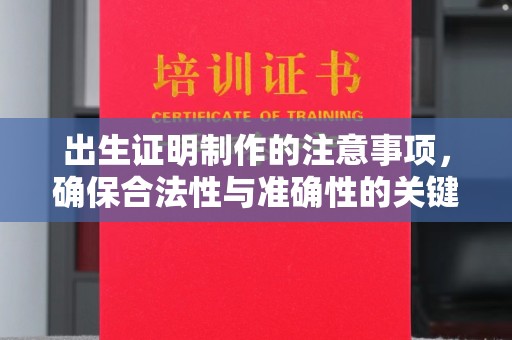 白云出生证明制作的注意事项，确保合法性与准确性的关键步骤