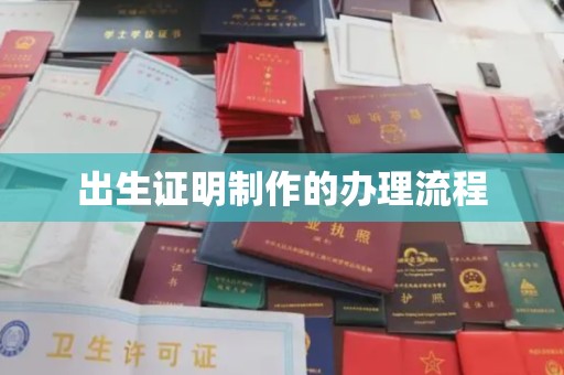 白云出生证明制作的办理流程