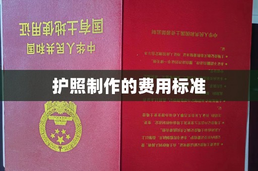 白云护照制作的费用标准